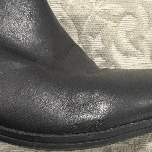 Nautica Women's Size 6.5 Black Leather Mid Calf Knee Length Low Heel NEW - Picture 5 of 7